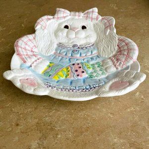 Vintage Bunny Ceramic Plate Nantucket Company